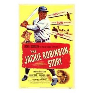 The Jackie Robinson Story Movie Poster (11 x 17)