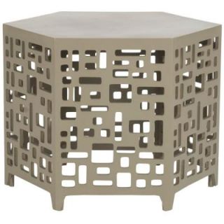 Safavieh Kelby Pearl Taupe End Table AMH4612C