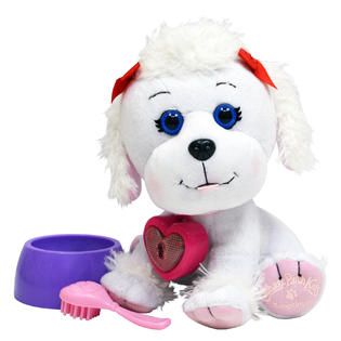 Cabbage Patch Kids 9 Electronic Adoptimal Pet   Furry White Dog
