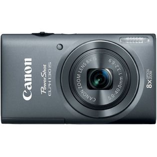 Canon  16.0 Megapixel PowerShot ELPH 130 IS Digital Camera   Gray