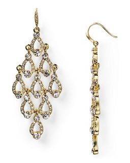 Carolee Pav Chandelier Earrings