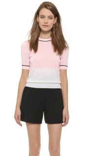 Carven Short Sleeve Sweater