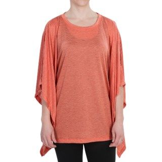dylan Oversized Heathered Knit Shirt (For Women) 6749N 96