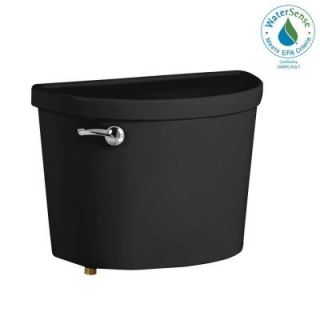 American Standard Champion 4 Max 1.28 GPF Single Flush Toilet Tank Only in Black 4215A.104.178