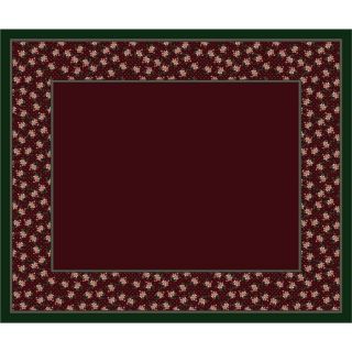 Milliken Rhapsody Rectangular Red Floral Tufted Area Rug (Common 10 ft x 13 ft; Actual 10.75 ft x 13.16 ft)