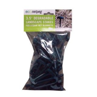 EcoNet Peg 3.5 in. Degradable Landscape Stake (50 Count) ENP 50 RTL