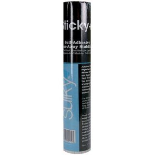 Sulky Sticky Self Adhesive Tear Away Stabilizer Roll, 12" x 6 yds