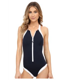 Seafolly Block Party High Neck Maillot