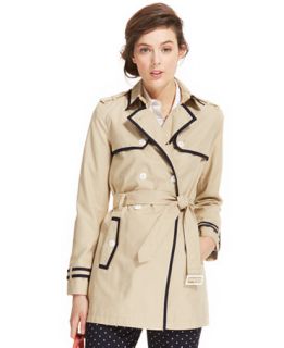 Tommy Hilfiger Piped Trench Coat   Women