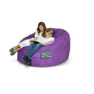 American Furniture Alliance  Mod Pod Double 5 Soft Suede Purple
