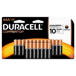 Duracell Coppertop AAA Batteries   20 Count