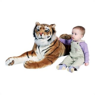 Melissa and Doug Large Tiger Stuffed Animal Plush