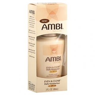 Ambi Toys Even & Clear Daily Moisturizer with SPF 30, 3 fl oz (88 ml