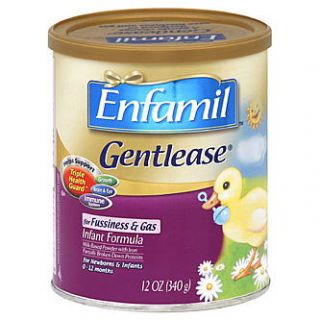 Enfamil Gentlease Infant Formula, for Fussiness & Gas, 12 oz (340 g)