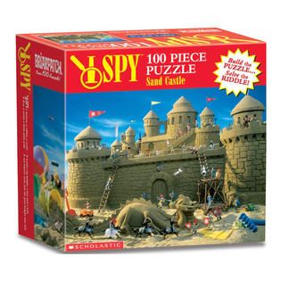 Briarpatch I Spy   Sand Castle Jigsaw Puzzle 100 Pcs   Toys & Games