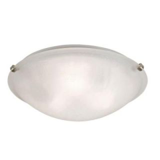 Bel Air Lighting 3 Light Brushed Nickel Clip Flushmount 66427940