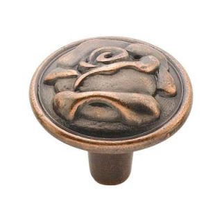 Knobware 1 in. Venetian Bronze Rose Knob C3518/1/VB