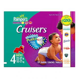 Pampers Cruisers Diapers, Sesame Street   Baby   Baby Diapering
