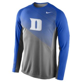 Nike College Dri FIT On Court Shooting Shirt   Mens   Basketball   Clothing   Duke Blue Devils   Dark Steel Grey/Royal
