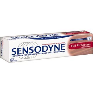Sensodyne Full Protection Plus Whitening with Fluoride Toothpaste, 4 oz