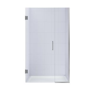 DreamLine Unidoor Plus 43 in to 43.5 in Frameless Hinged Shower Door