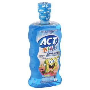 Act Kids Fluoride Rinse, Anticavity, Ocean Berry, Nickelodeon