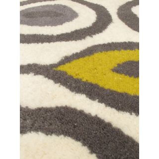 Stella Casual Hand Tufted Yelow Area Rug by Ecarpet Gallery