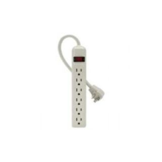 BELKIN F9P609 05R DP 6 OUTLET POWER STRIP WITH RIGHT ANGLE CORD