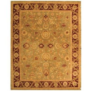 Safavieh Anatolia Light Green/Red 8 ft. x 10 ft. Area Rug AN548A 8