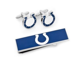 Indianapolis Colts Cufflinks and Money Clip Gift Set