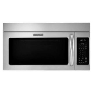 KitchenAid Architect Series II 1.8 cu. ft. Over the Range Convection Microwave in Stainless Steel with Sensor Cooking KHMC1857BSS