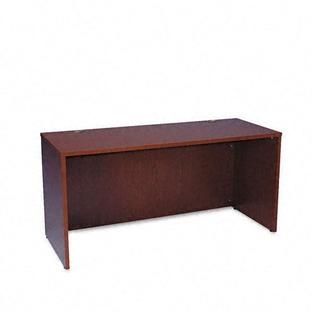 Basyx Credenza Shells, 60wx24dx29h, Mahogany Frame/Top   Office