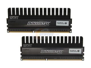 Crucial Ballistix 4GB (2 x 2GB) 240 Pin DDR3 SDRAM DDR3 1600 (PC3 12800) Desktop Memory Model BLE2KIT2G3D1608DE1TX0