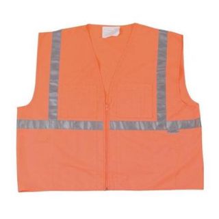 Condor 1YAE7 XL Orange Polyester High Visibility Vest