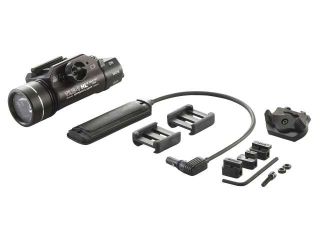 Streamlight TLR 1 HL Long Gun Kit, Tac Light Kit, C4 LED, 630 Lumens, Black, w/Thumb Screw/Remote Pressure Switch, 2x CR