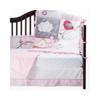 Baby's First by Nemcor Little Birdie Garland 5 Piece Crib Bedding Set