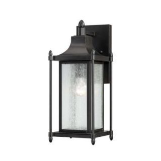 Filament Design Satin Wall Mount Outdoor Black Incandescent Lantern CLI SH0233296