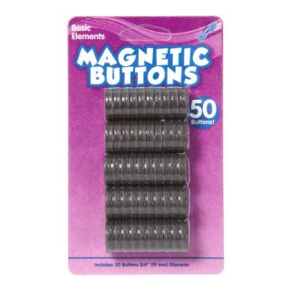 Kids Craft 50pk Magnetic Buttons