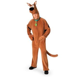 Scooby Doo Plush Deluxe Adult Halloween Costume   One Size