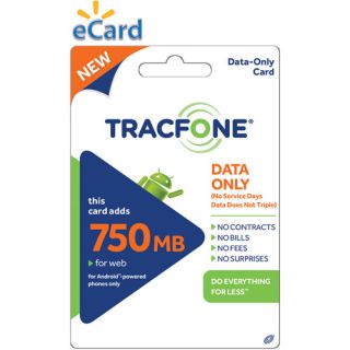  TracFone Data Card 750MB $20