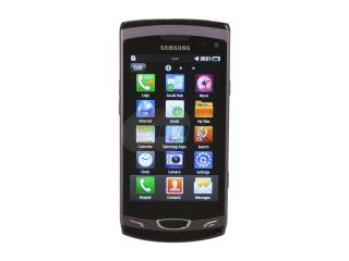 Samsung Wave II Black Unlocked GSM Phone w/ 3.7" Touch Screen / 5MP Camera / Wi Fi (S8530)