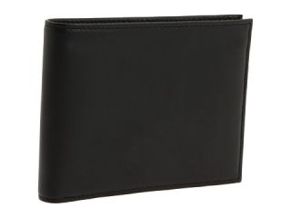 Bosca Nappa Vitello Collection Executive Id Wallet Black Leather