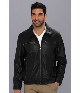 marc new york by andrew marc garner leather jacket black