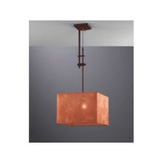 Contemporary Square 1 Light Pendant