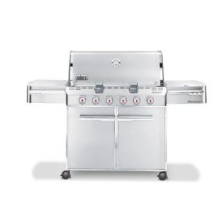 Weber Summit S 620 6 Burner Stainless Steel Propane Gas Grill 7320001