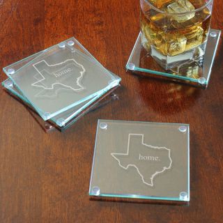 Home State Glass Coasters (Set of 4)   16075955   Shopping