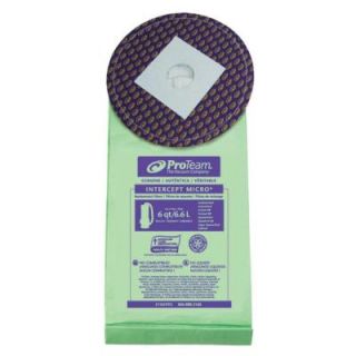 ProTeam 6qt Intercept Micro Filter Bag, Closed Collar (10 Pack) 106995