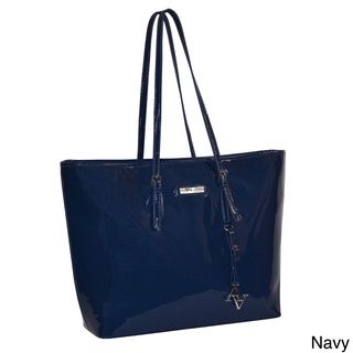 Adrienne Vittadini Solid 15 inch Laptop Travel Tote