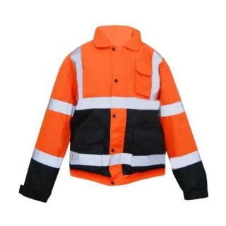 Utility Pro Wear UHV562OMED Orange High Visibility Waterproof Jacket Medium