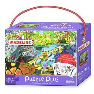 Briarpatch  Madeline Puzzle Plus Activity Set 63 Pcs